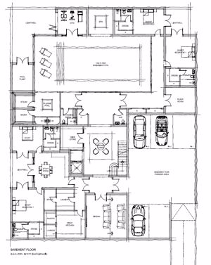 Basement Plans- click for photo gallery